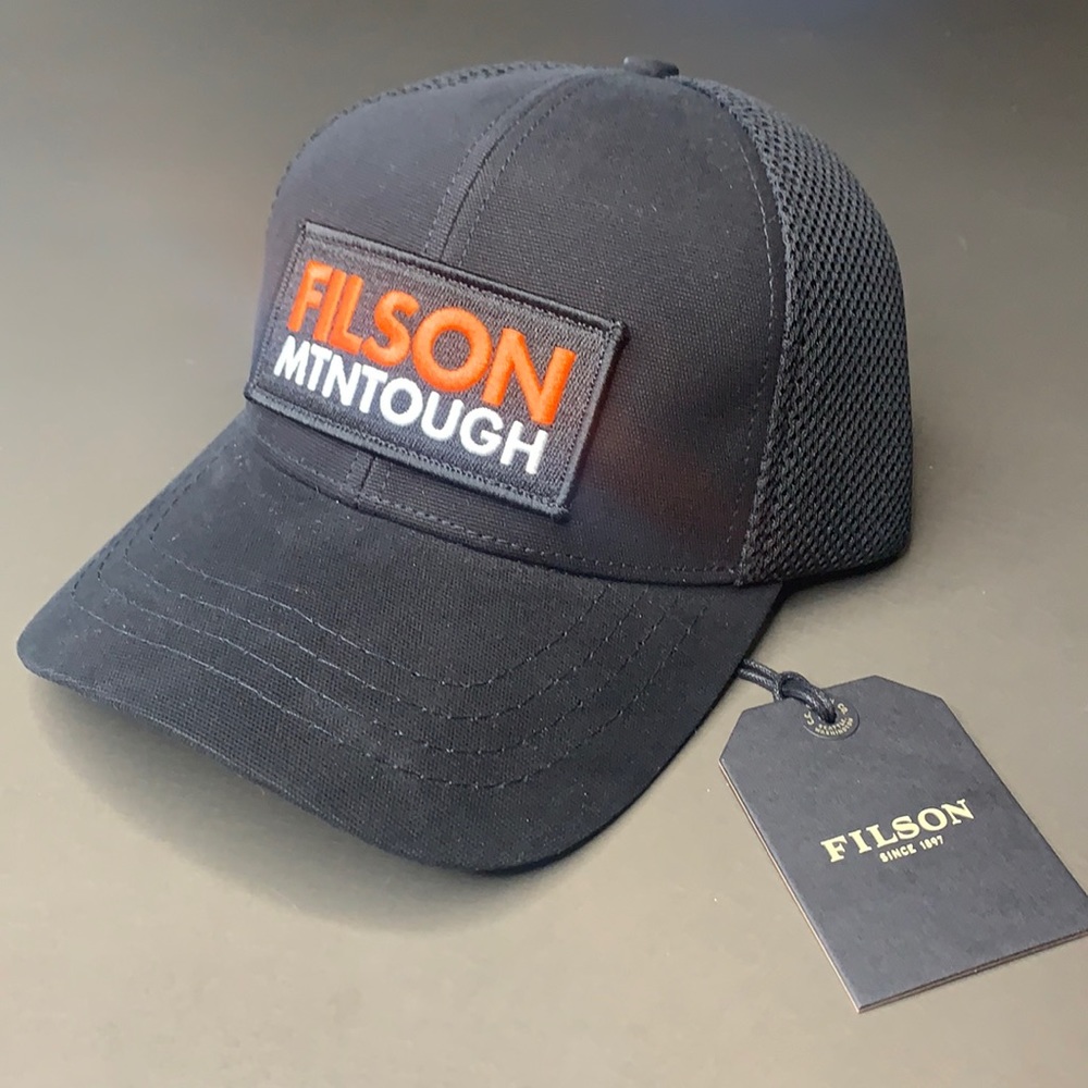 C.C. Filson Mesh Logger Cap, Hat, Mountain Tough - MTNTOUGH - NEW